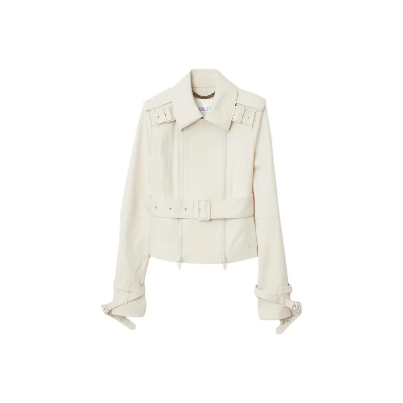 Burberry Belted Waist Zipped Trench Coat-0