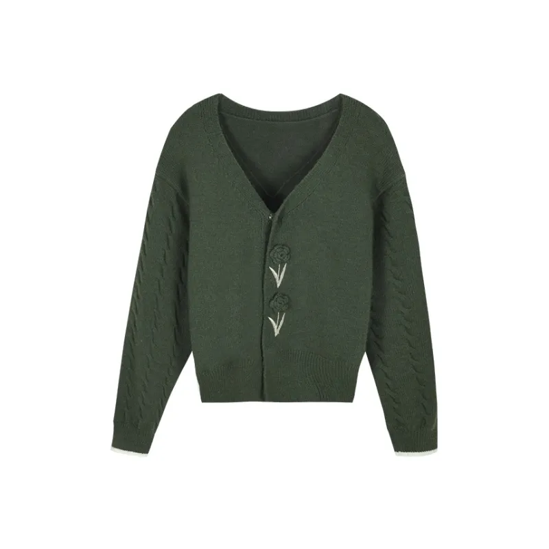 MISHOW Knitwear Women's Green-0