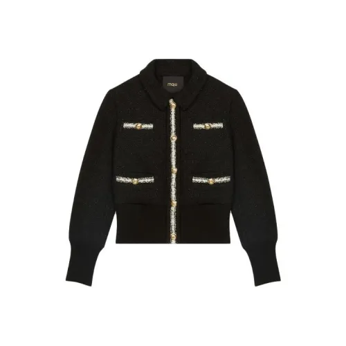 Maje Jackets Women
s Black