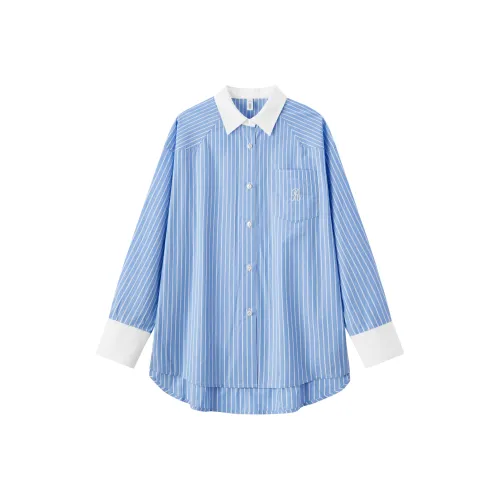 SEM/R Shirts Women's Blue Tone 00388