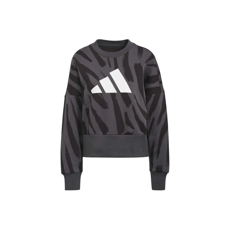 Adidas W FI FF CREW Sweatshirt Women's Gray-0