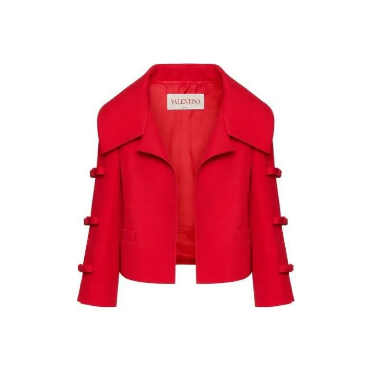 Valentino Jackets Women's Red-0