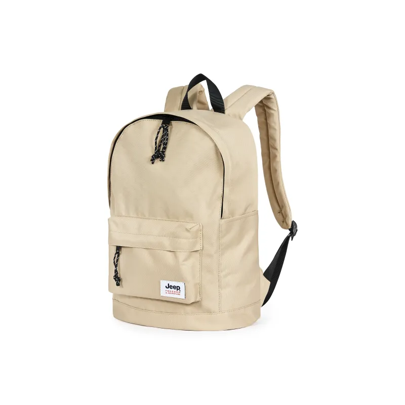 Jeep Nylon Large Capacity Versatile Commute Travel Laptop Backpack, Regular Size Unisex Grey/navy/khaki-8