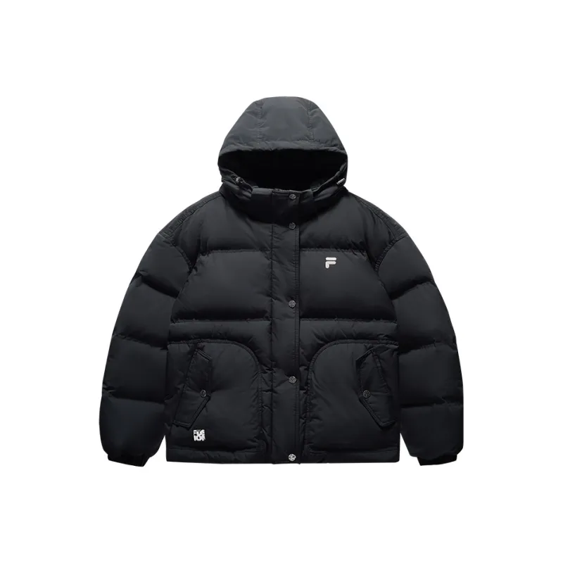 FILA FUSION Down Jacket Women's Jet Black-0