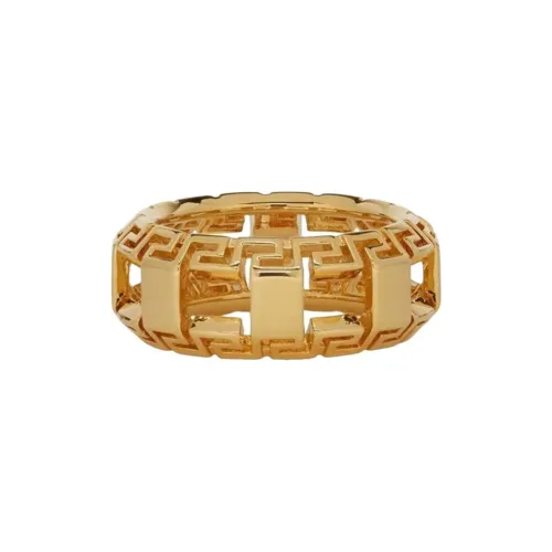 VERSACE Metal Rings Unisex Gold