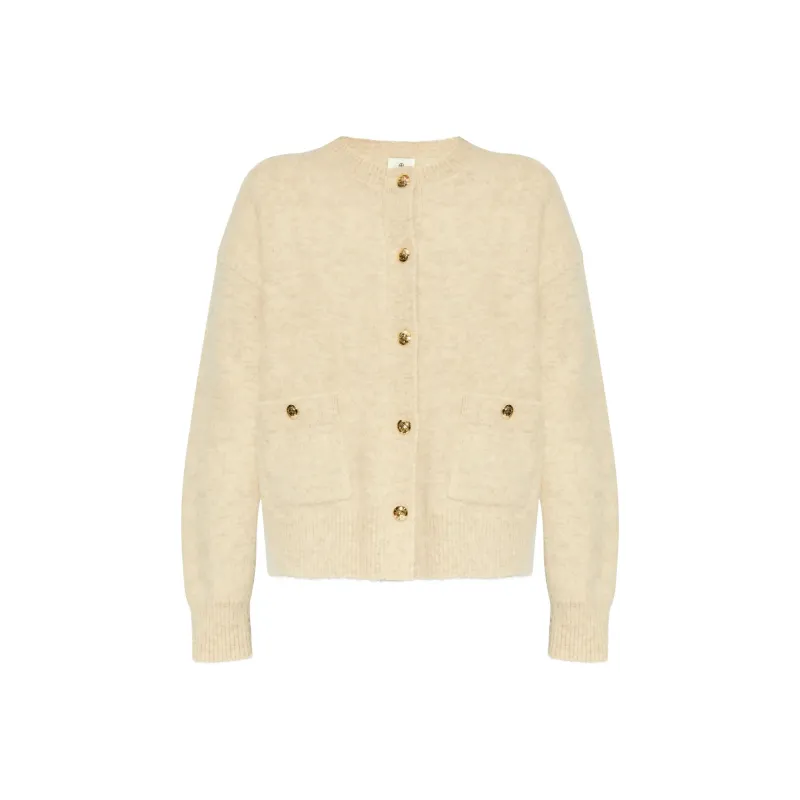 Anine Bing Classic Button Knitwear-0