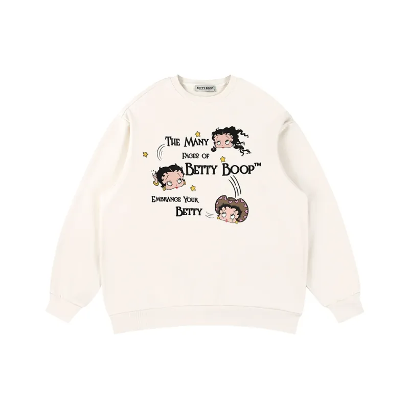 BETTY BOOP Sweatshirts Unisex-5