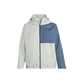 Adidas TERREX MULTI RAIN.RDY Jackets Coats Women's Linen Green/Magic Steel