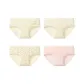 Pink+Yellow+All over Print Print+All over Print Heart (4 Pack)