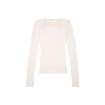 COURREGES Milano Knit Sweater 'Oatmeal'