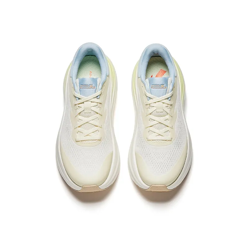 Anta Anti Slip Wear Resistant Low Top Casual Running Shoes Women's White-2