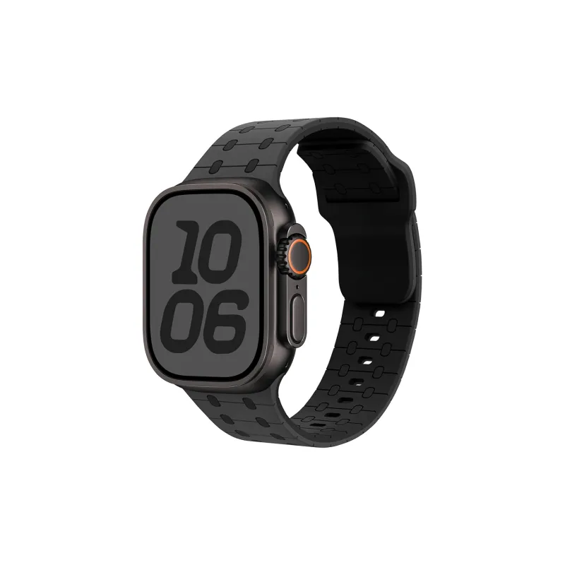 XINGYAAN Watch Band Apple Compatibility Silicone Material-12