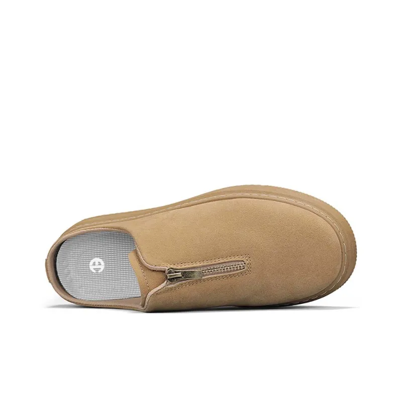 ENRICO COVERI Rubber Sole Quiet, Odor Resistant, Slip Resistant Closed Toe Slippers Men's-6