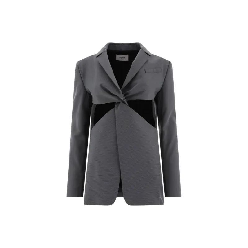 COPERNI Twisted Cut Out Tailored Jacket-0