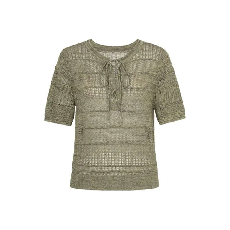 XG Knitwear Women's Gray Green-0