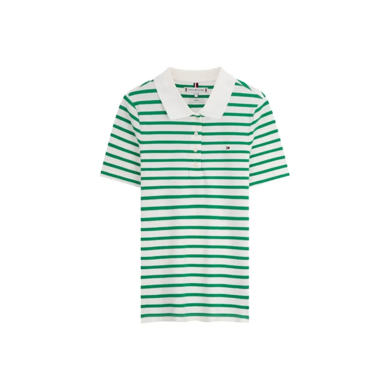 Tommy Hilfiger Striped Polo Top-2
