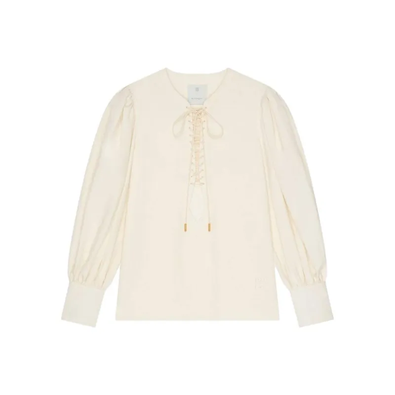 Givenchy SS25 Shirt Women's Ecru-0