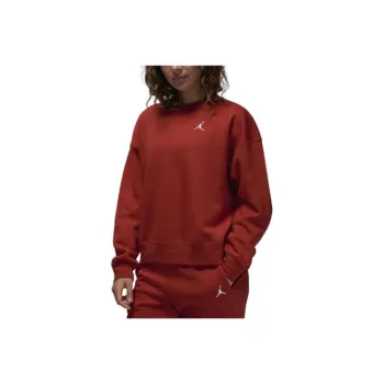 Jordan Brooklyn Fleece Sweatshirt Women's Sand Dune Red