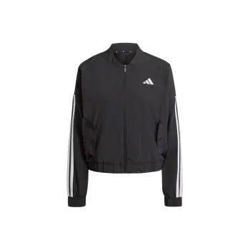 Adidas Free Shipping With AdiClub Essentials 3 Stripes Lifestyle Woven Bomber Jacket