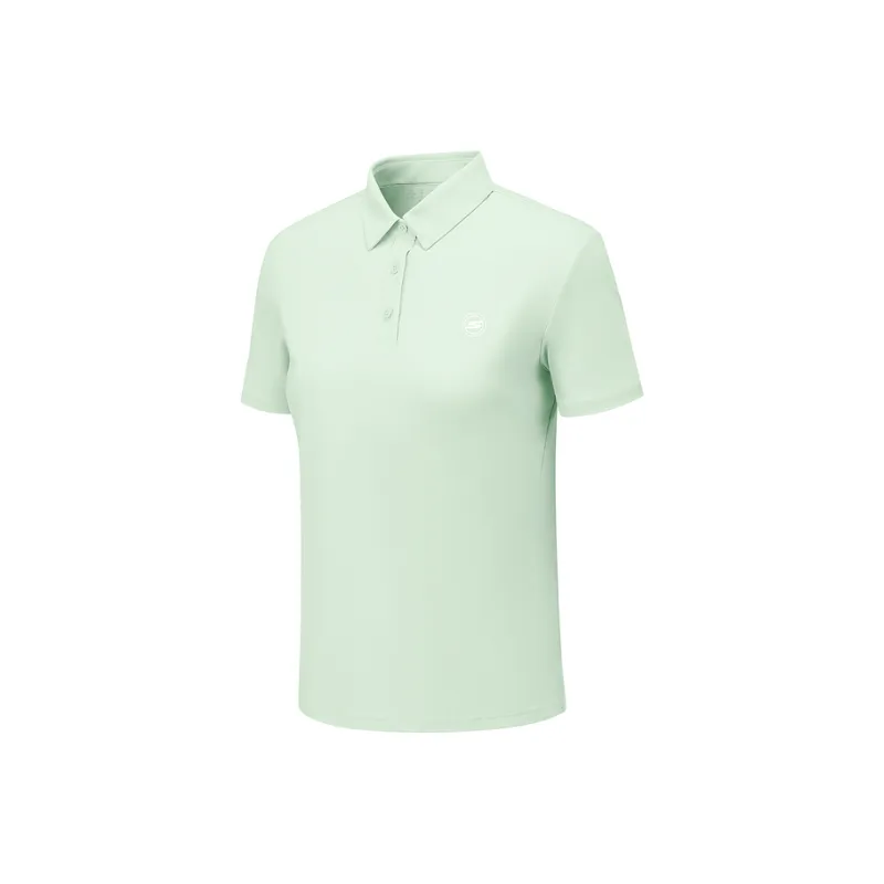 Skechers Sports Life Collection Polo Shirt Women's Light Aqua Green-0