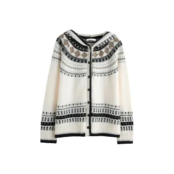 Tonlion Knitwear Women's White Tone