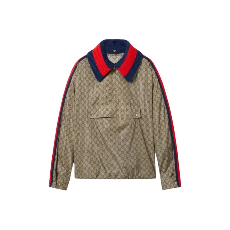 GUCCI Lido Jackets & Coats Women's Beige-0