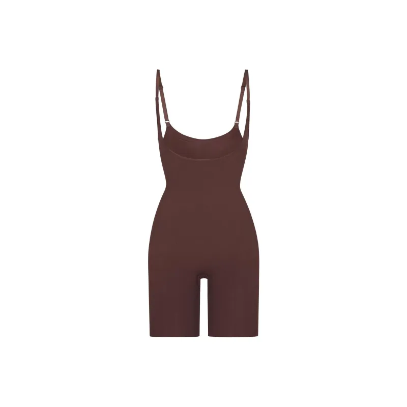 SKIMS BUTT LIFTING OPEN BUST BODYSUIT Bodysuits Women's Cocoa/Cocoa-0