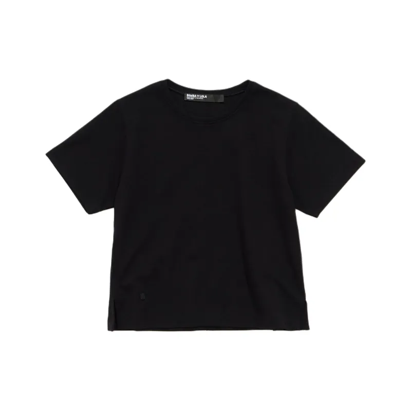 Bimba Y Lola Raised seam Short sleeve T shirt-0
