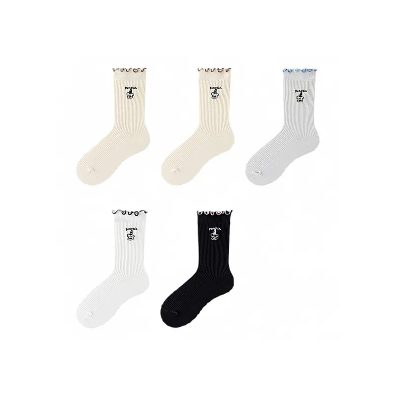 H YXIANG Mid Calf Socks Women's Combo Set-24