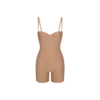 SKIMS UNDERWIRE MID THIGH BODYSUIT Bodysuits Women's SIENNA/Ochre