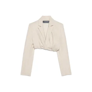 Jacquemus La Veste Bahia Courte 'Light Beige'