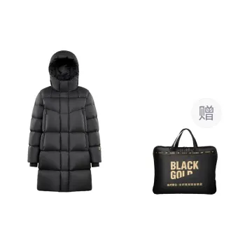 GOLDFARM Down Jacket Unisex Haute Couture Knight Black