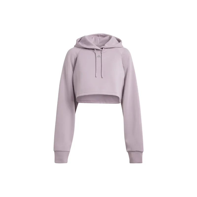 adidas Hiit Aeroready Cropped Hoodie-0