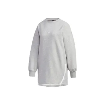 Adidas STYLE TUNIC Sweatshirt Women's Medium Gray