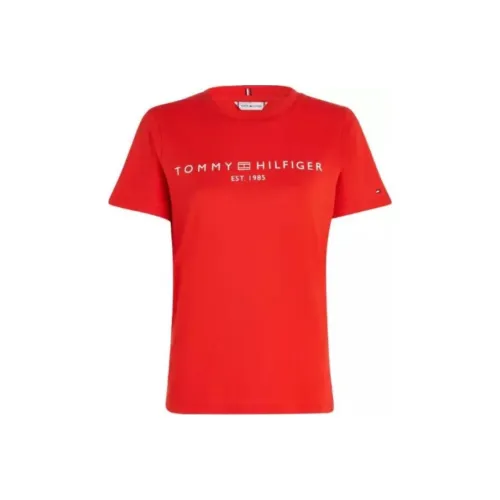 Tommy Hilfiger T Shirt Women's Red