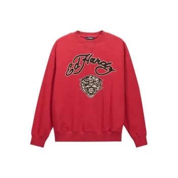 Ed Hardy FW24 Sweatshirt Women's China Red