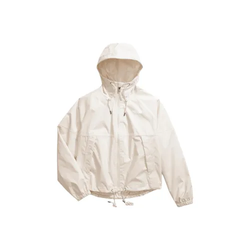 THE NORTH FACE Women's's Antora Novelty Rain Jacket Jackets Coats Women's White
