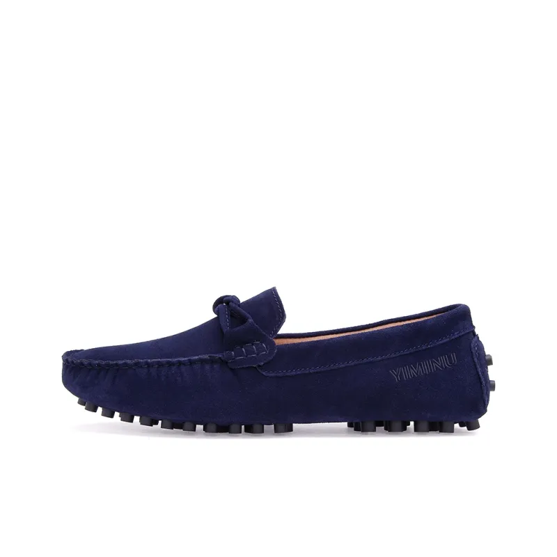 Eminu Gommino Loafers Men Black-5