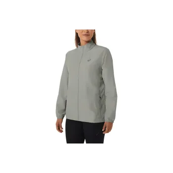 Asics CORE Jackets Coats Women's Olive Gray