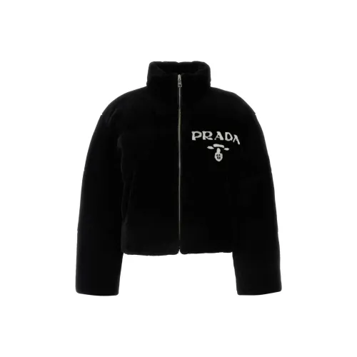 PRADA Jackets Coats Women's Black