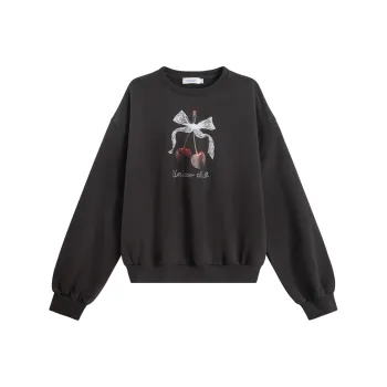 UNIFREE Sweatshirt Women's Black Gray Color
