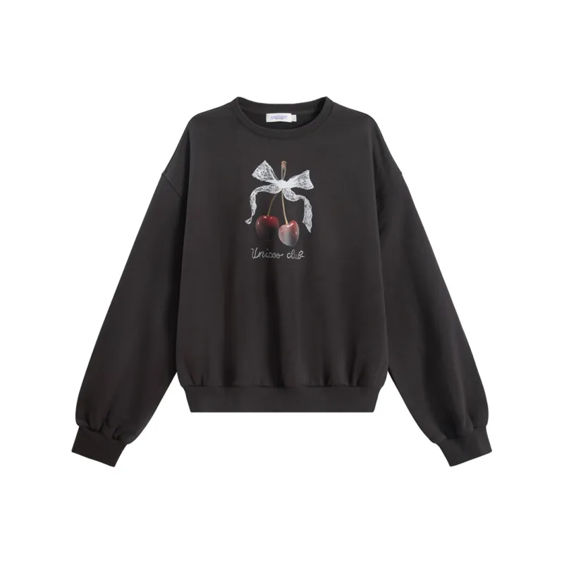 UNIFREE Sweatshirt Women's Black Gray Color-0