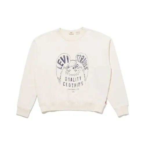 Levi's Sweatshirt Women's White