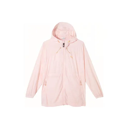 PUMA UV WINDBREAKER Jackets Coats Women's Light Pink