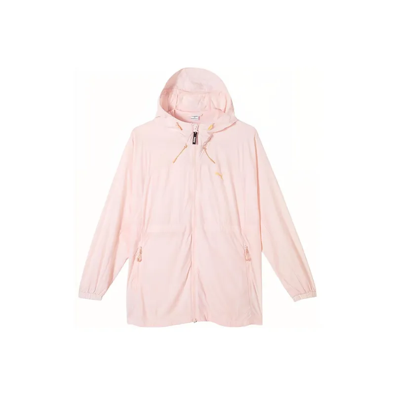 PUMA UV WINDBREAKER Jackets Coats Women's Light Pink-0