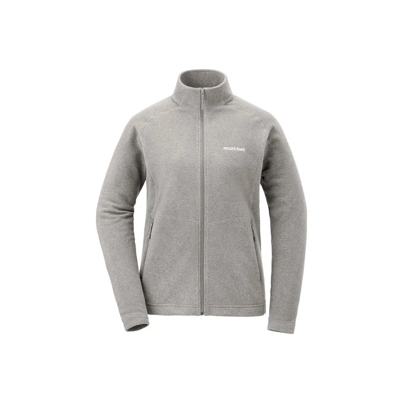 MONTBELL Cardigan Stand Collar Jacket Windbreaker Jacket Liner Fleece Women's-9