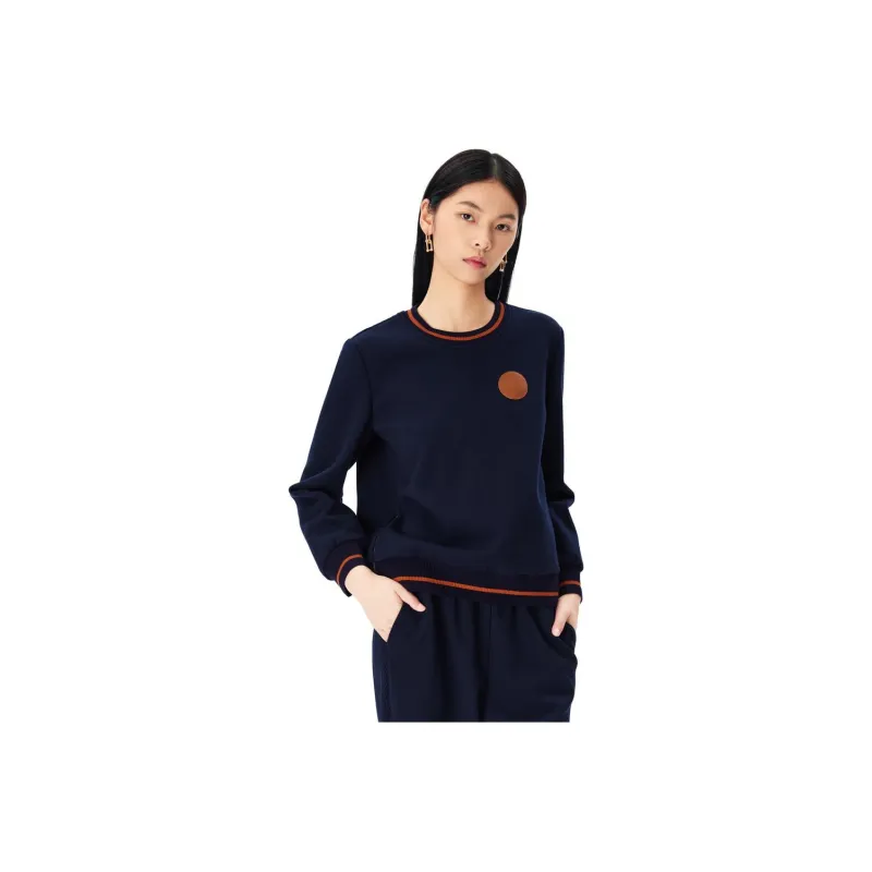 XII BASKET Sweatshirt Women's Navy Blue-0