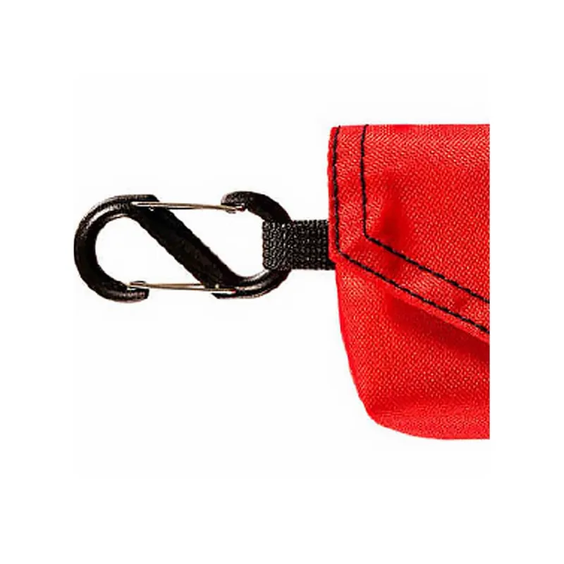 GAGA EQUIPMENT Nylon Fabric Envelope Bag Card Holder Mini Unisex Red-2