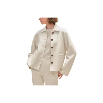 HERMES SS24 Jackets Coats Women's White