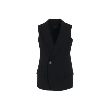 Yohji Yamamoto Sleeveless Buttoned Vest